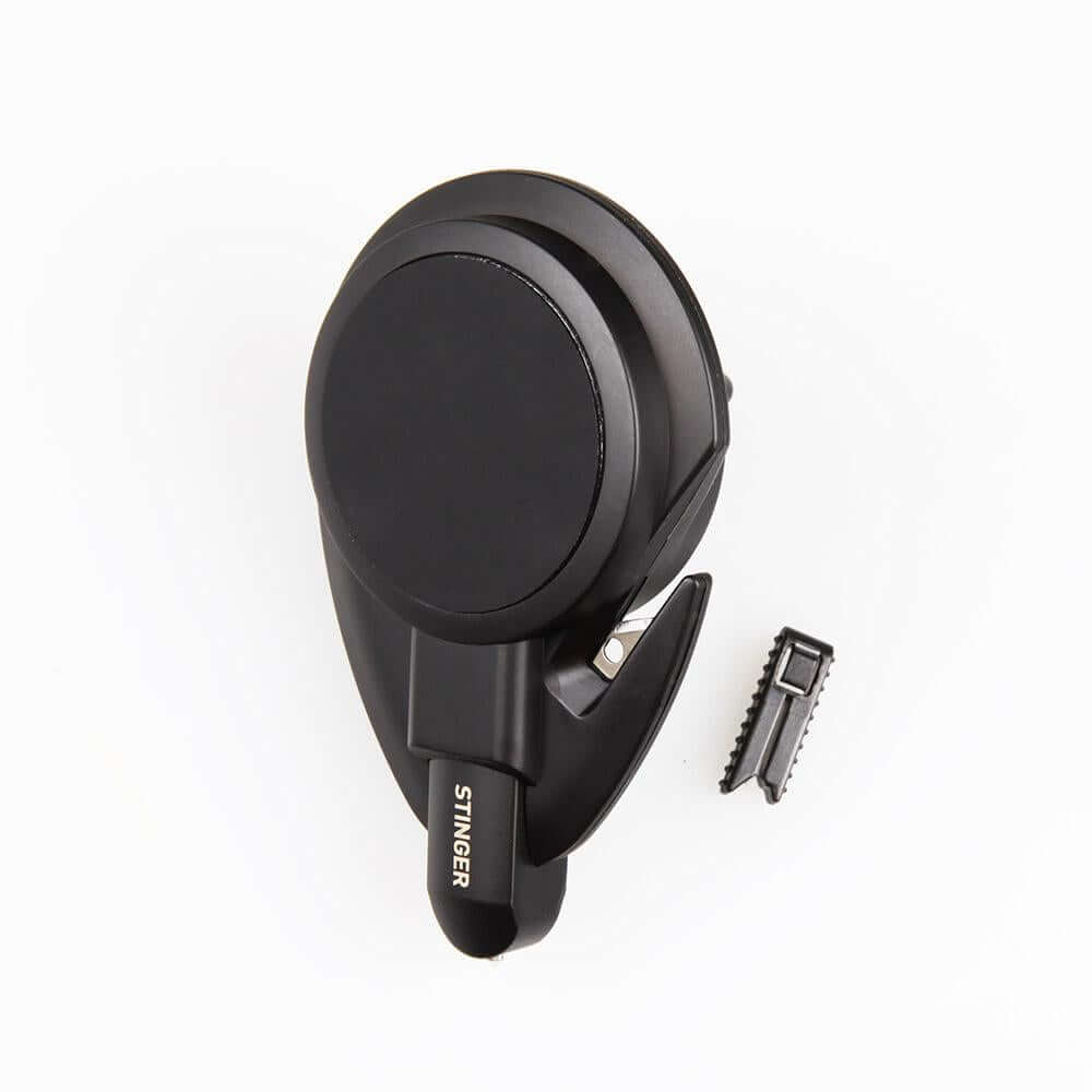 Stinger Car Vent Mount Magnetic Phone Holder Emergency Tool (Black)