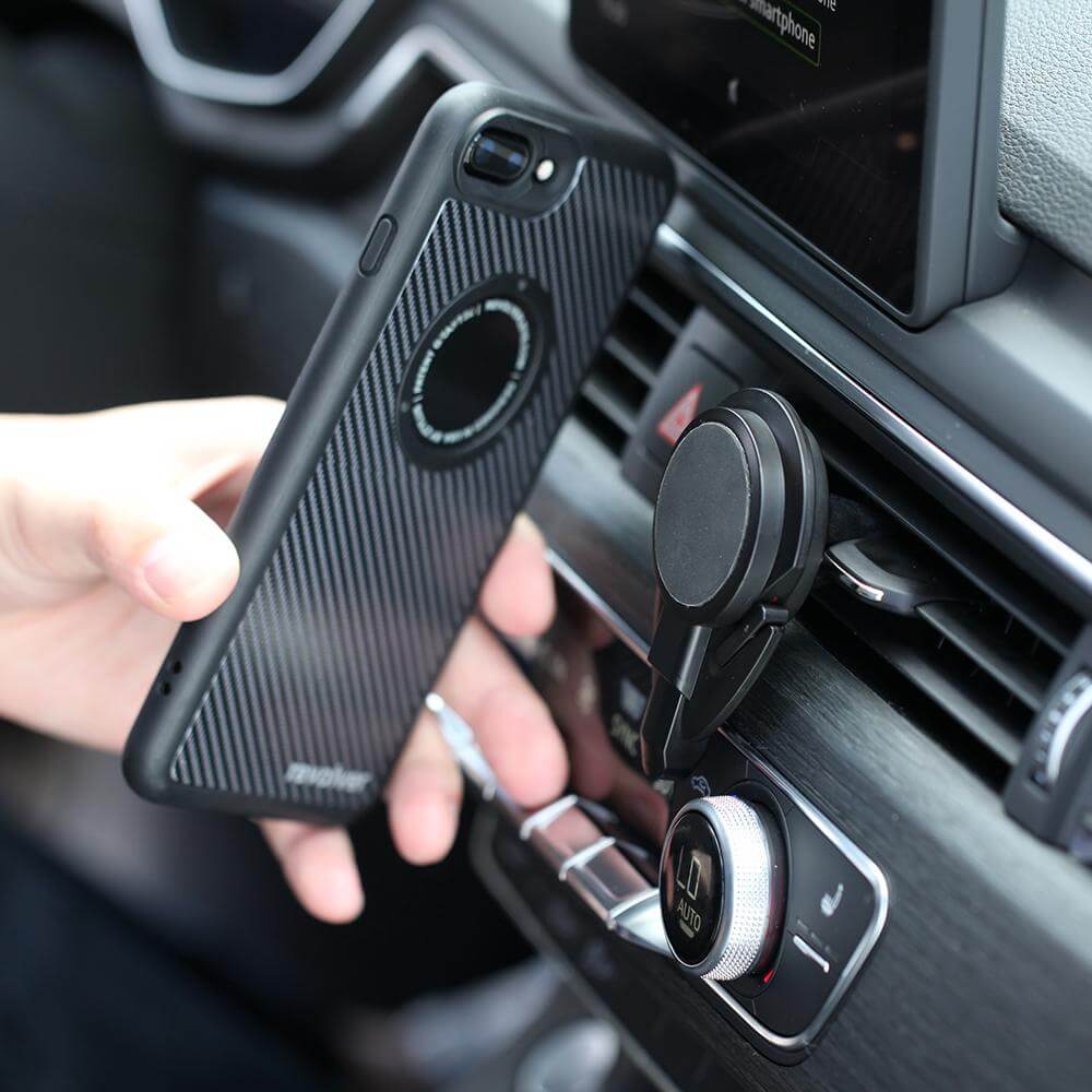 Stinger Car Vent Mount Magnetic Phone Holder Emergency Tool (Red)