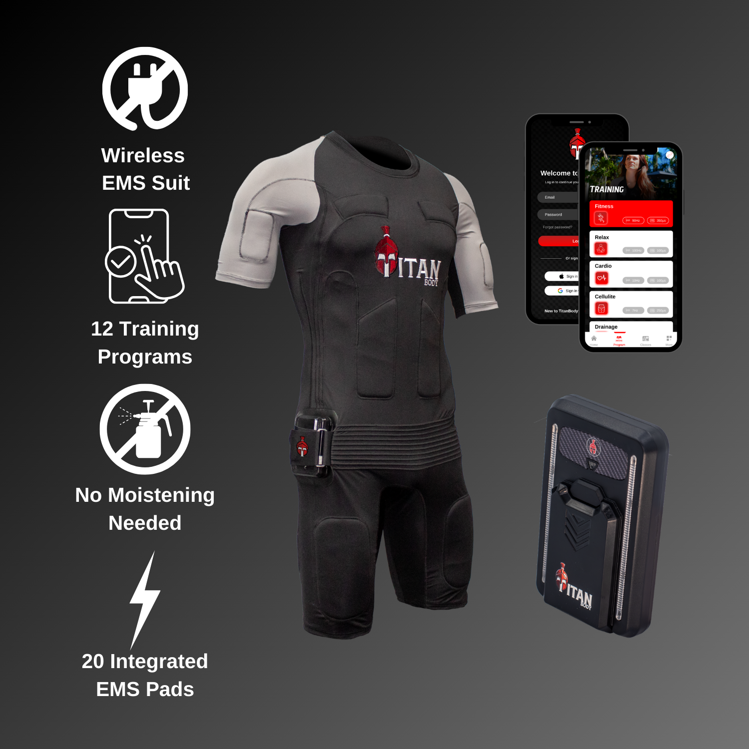 TitanBody™ Dry EMS Suit - Collective