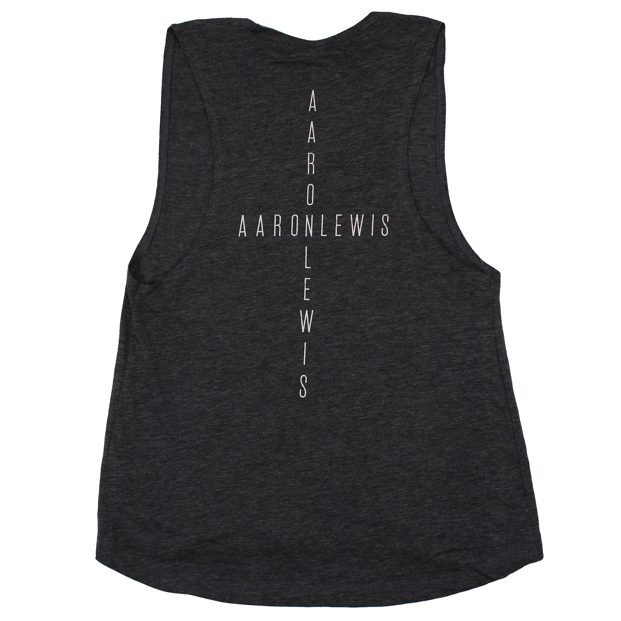 Aaron Lewis Everybody Talks To God Ladies Tank-top (Antique Denim)
