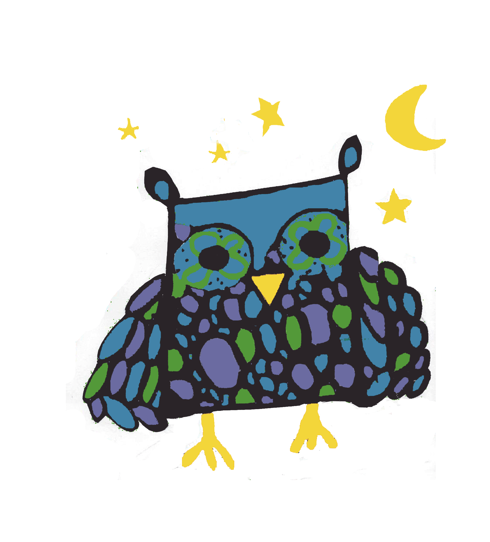 Wash Towel - Owl Tehya