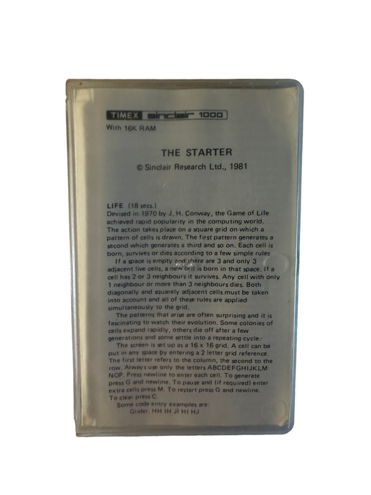 Timex Sinclair 1000 Cassette Lot - (17) - Pac Rabbit, Chess, etc.