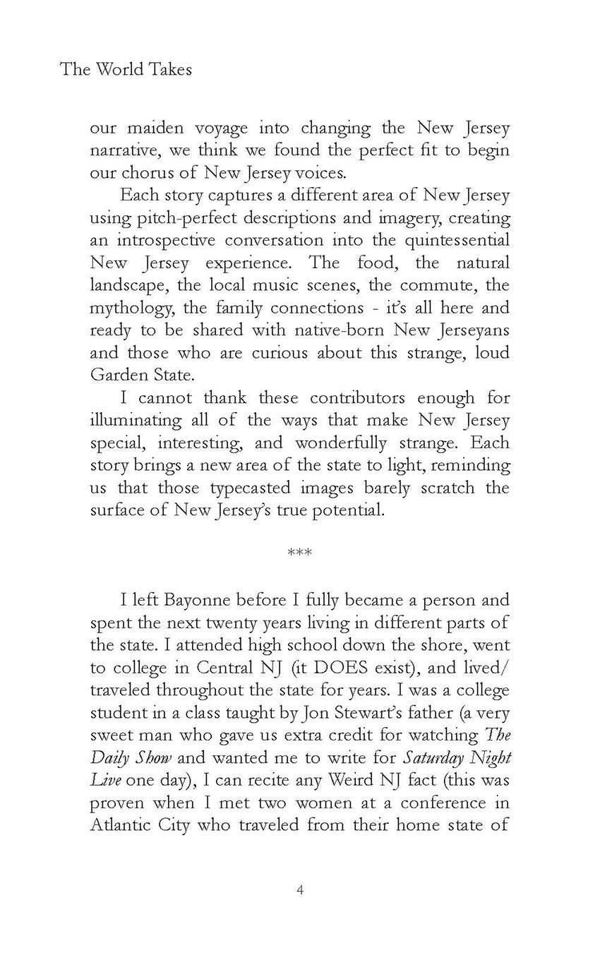 The World Takes: Life in the Garden State