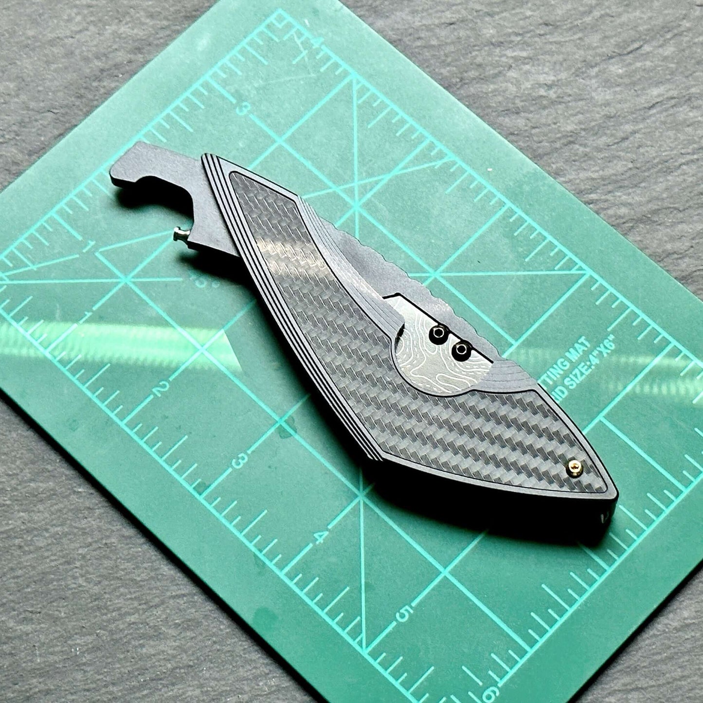 Comb: Stinger Topographic Comb, Hair Comb, Beard Comb, Grooming Comb, EDC