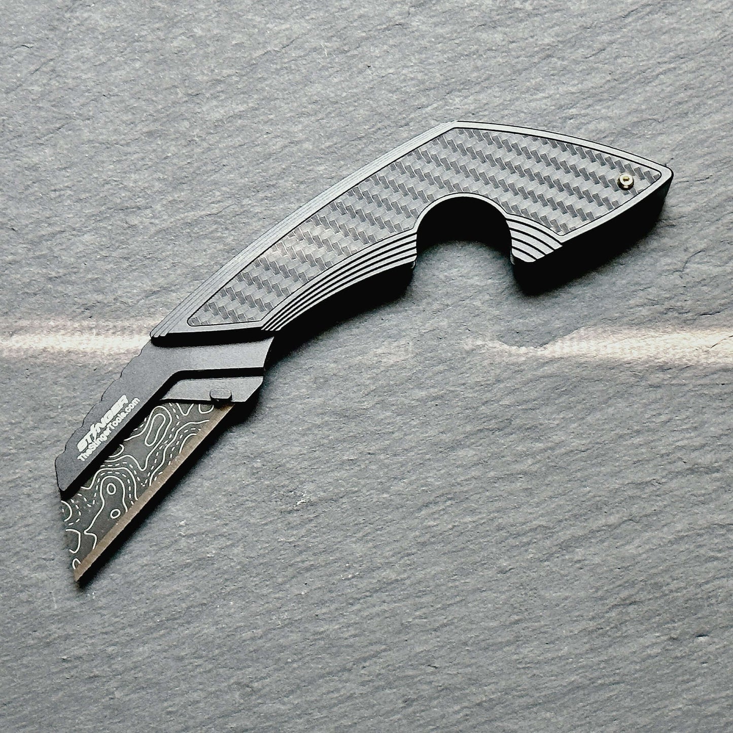Stinger Topographic Utility Knife / Cigar Knife