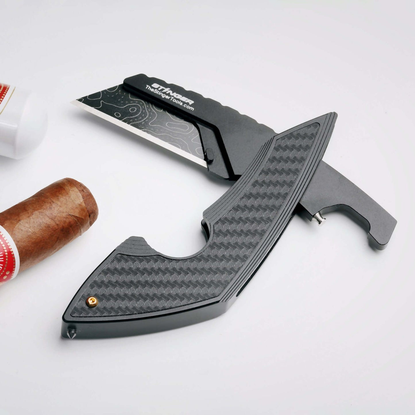 Stinger Topographic Utility Knife / Cigar Knife