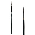 Trekell Crimson Taklon #0 Liner Brush - Long Handle