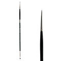Trekell Crimson Taklon #10/0 Liner Brush - Long Handle