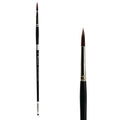 Trekell Crimson Taklon #16 Round Brush - Long Handle