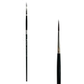 Trekell Crimson Taklon #4 Liner Brush - Long Handle