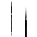 Trekell Golden Taklon  #10/0 Round Brush -  Long Handle