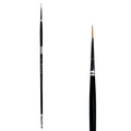 Trekell Golden Taklon #5/0 Liner Brush -  Long Handle