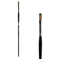 Trekell Legion #4 Long Filbert Brush - Long Handle