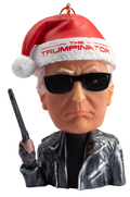 trumpinator christmas ornament front