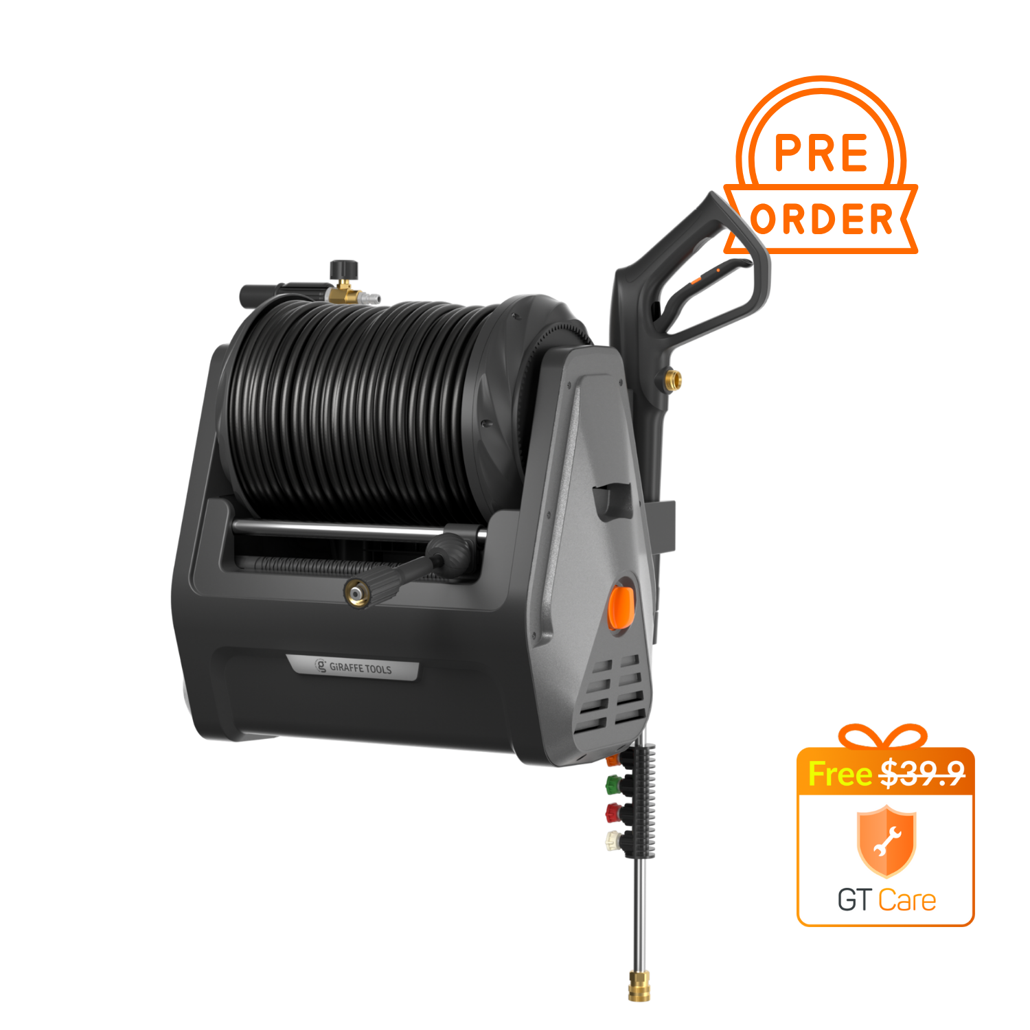 Grandfalls  Retractable Pressure Washer Essential