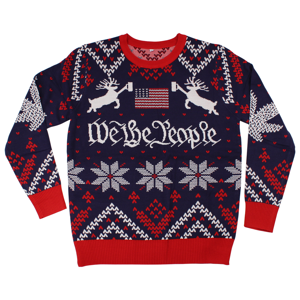 "We The People" Ugly Christmas Sweater