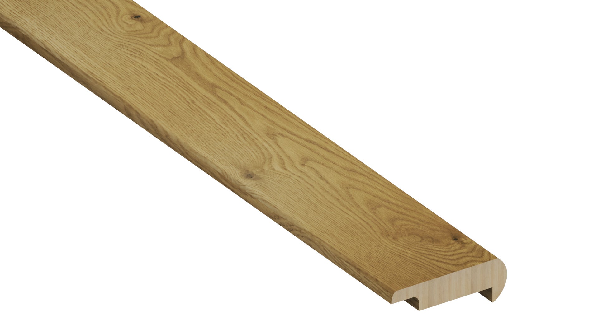 Aura Gold Overlapping Stairnose Waterproof Wood Molding - MSI Everlife