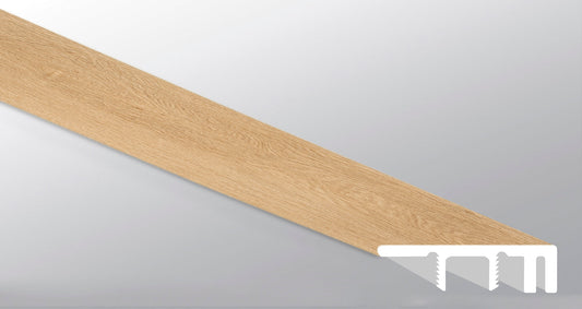 Bayside Buff Luxury Vinyl End Cap Molding Large - MSI Everlife Collection