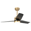 Vaczon 42 Inch 3-Blades Modern Ceiling Fan with Remote Control and LED Light