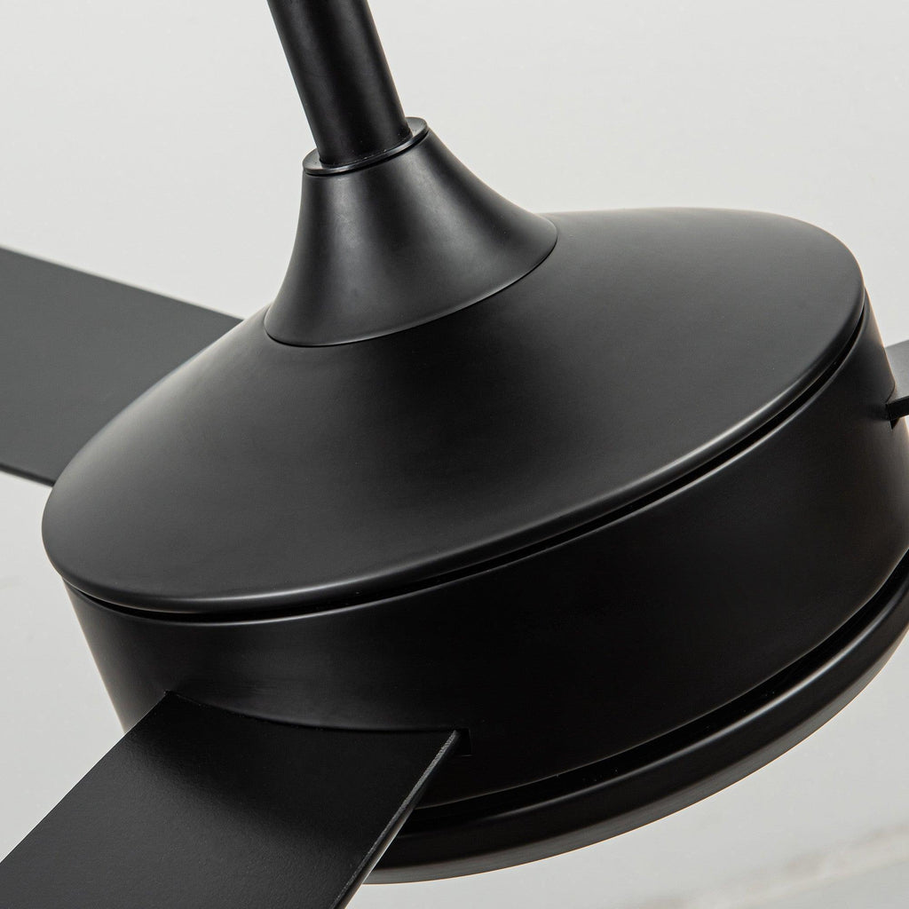 52" Midtown Industrial DC Motor Downrod Mount Reversible Ceiling Fan With Remote Control