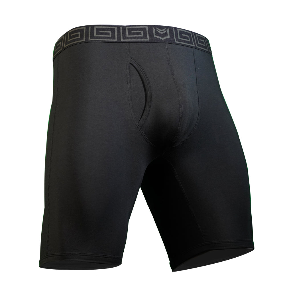 SHEATH V Bamboo Men's Pouch Boxer Brief 8"