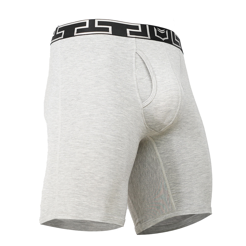 SHEATH V Bamboo Men's Pouch Boxer Brief 8"