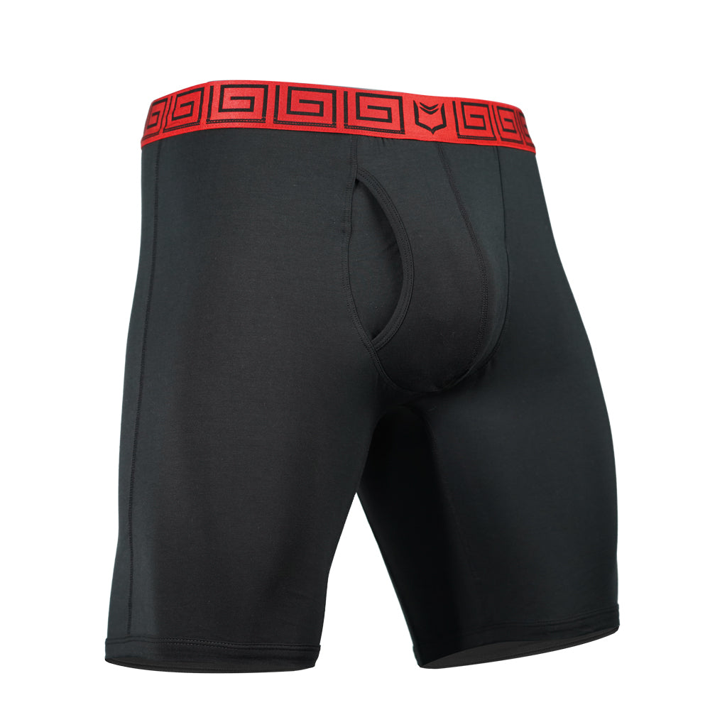 Pouch Boxer Briefs for Men – SHEATH V Modal 8" Side View