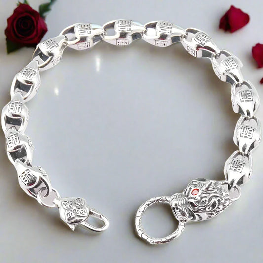 Vintage Ethnic Mantra Gothic Bracelet