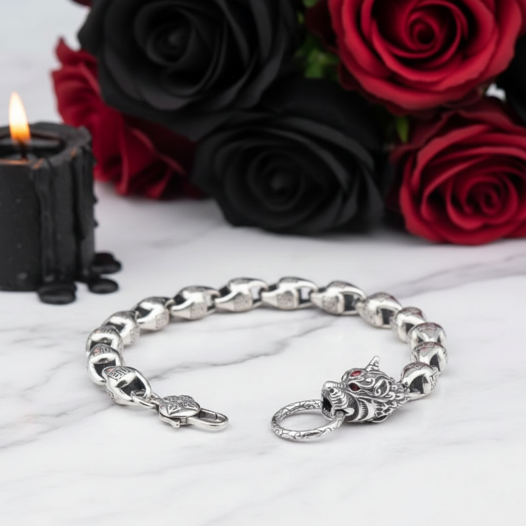 Vintage Ethnic Mantra Gothic Bracelet