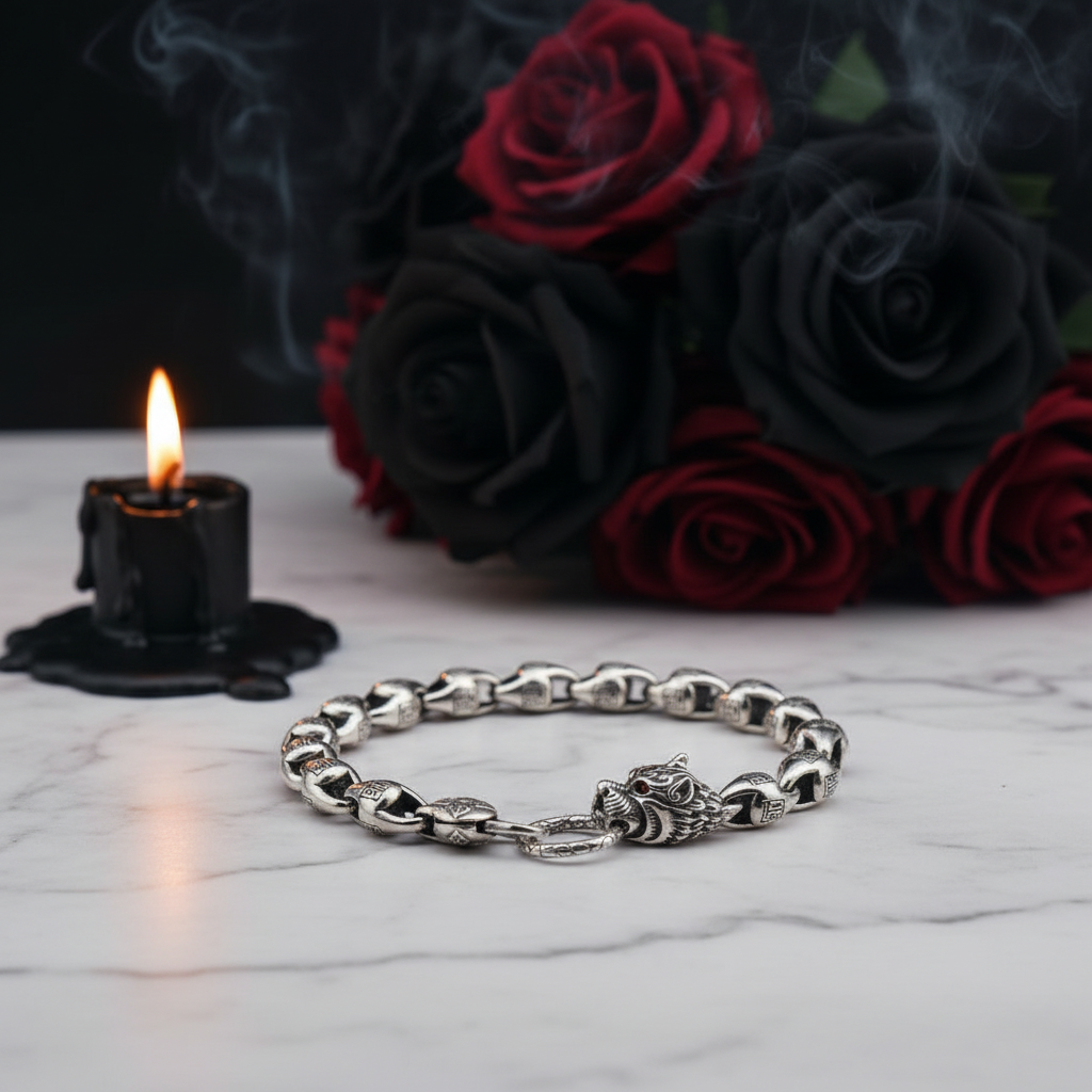 Vintage Ethnic Mantra Gothic Bracelet