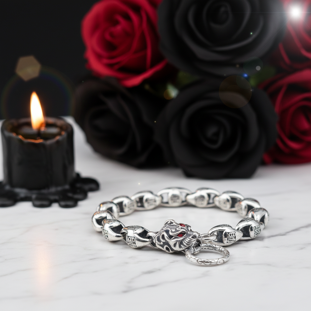 Vintage Ethnic Mantra Gothic Bracelet