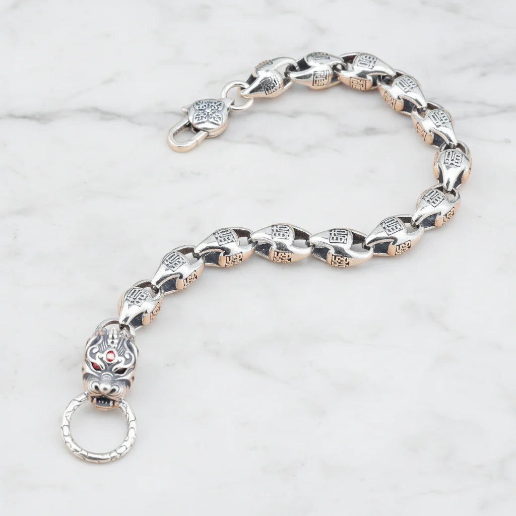 Vintage Ethnic Mantra Gothic Bracelet