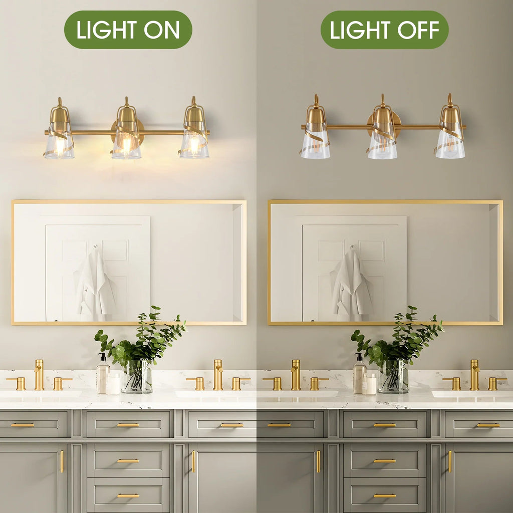 24 Inch Payne 3-Light Mirror Vanity Light