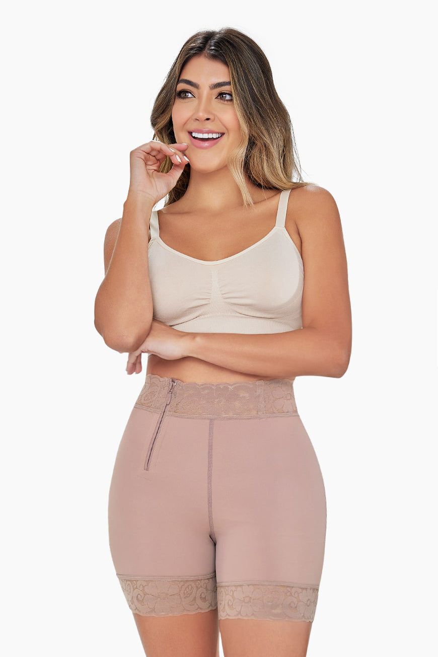 CURVEEZ BBL Effect Easy Sculpt Hi-Cut Shorts
