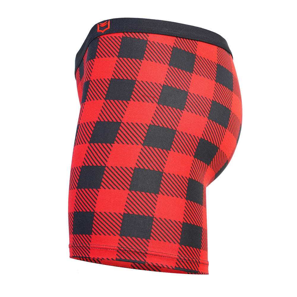 Long leg boxers for women in bamboo fabric blend