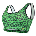 Womens padded bralette made from bamboo fabric blend