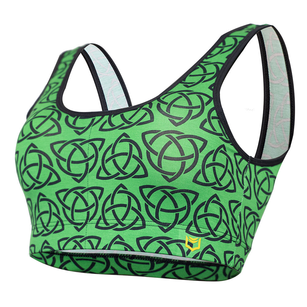 Womens padded bralette made from bamboo fabric blend