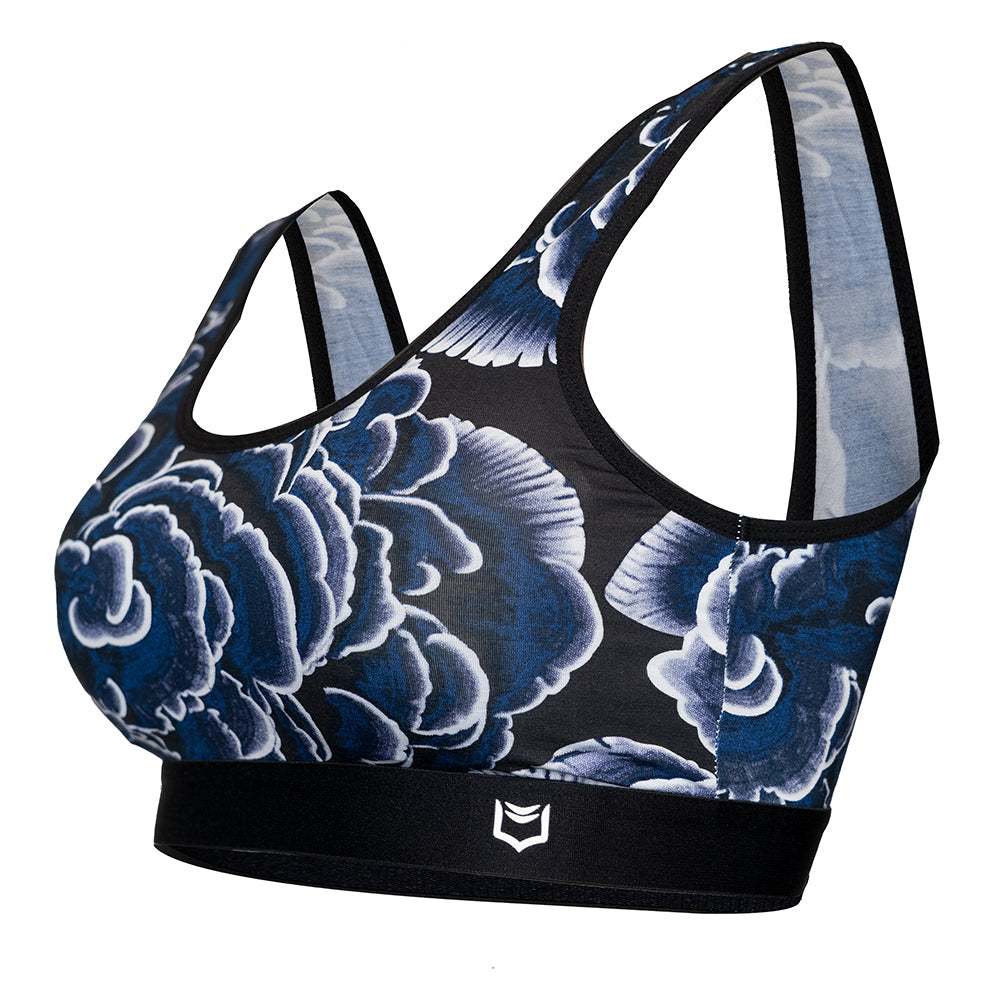 Bamboo Padded Comfort Bralette fabric close‑up