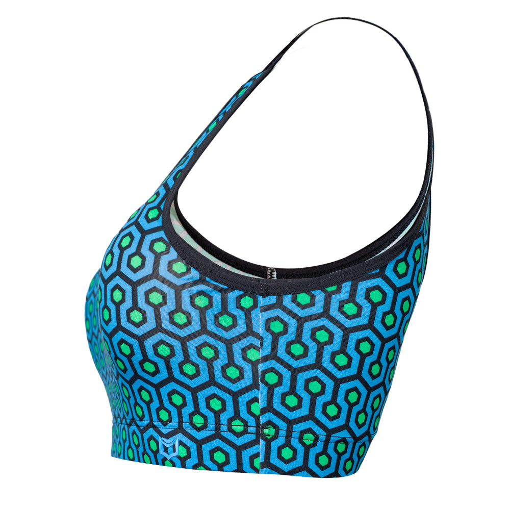 SHEATH Bamboo Hexagon Padded Comfort Bralette