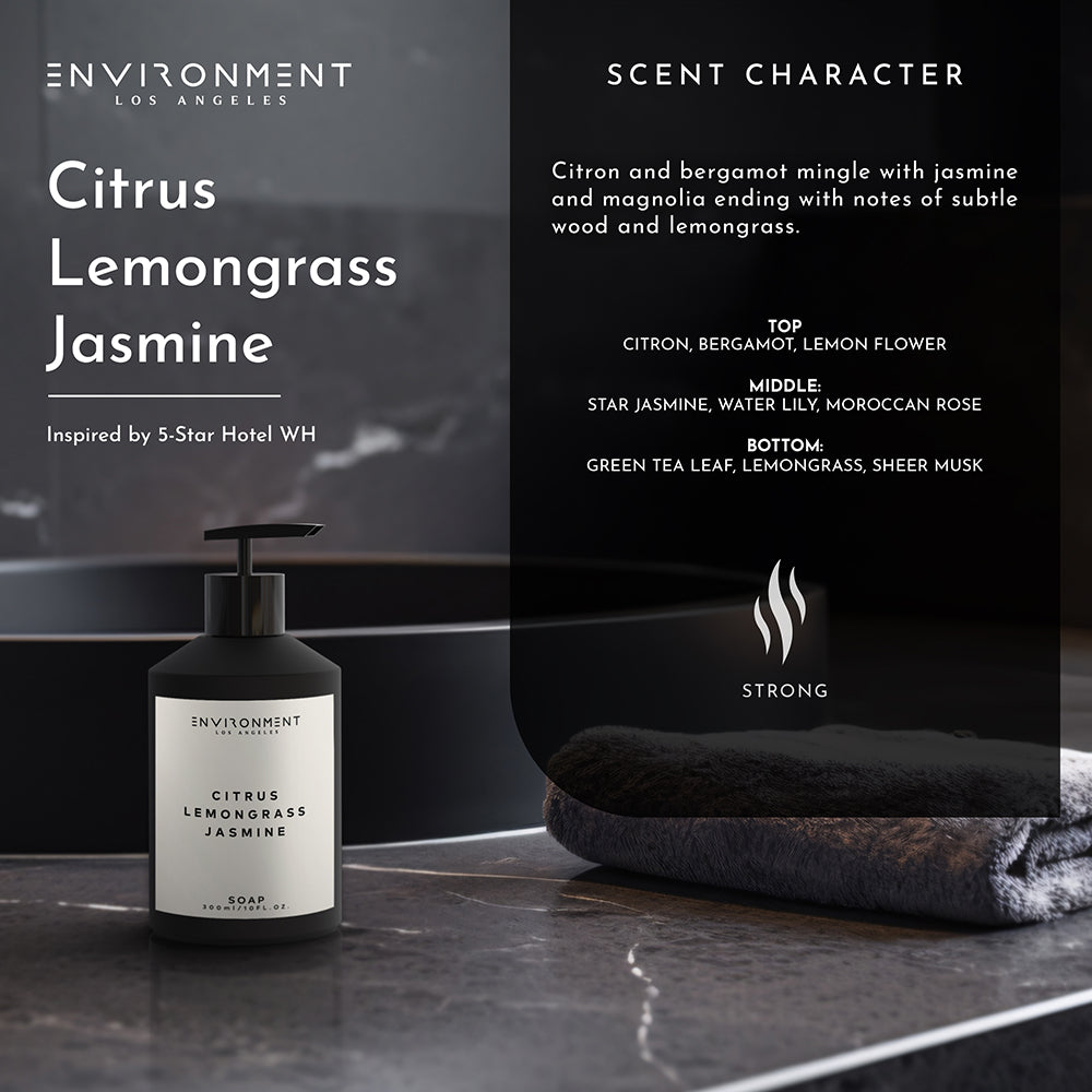 Citrus | Lemongrass | Jasmine Hand Soap (Inspired by W Hotel®)