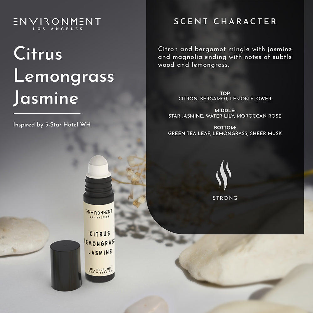 Citrus | Lemongrass | Jasmine Roll-on Oil Perfume (Inspired by W Hotel®)
