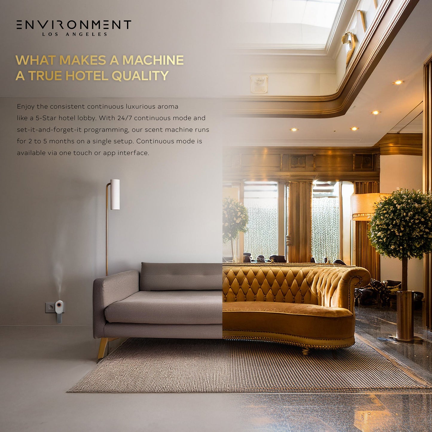 Hotel Scent Machine Plug-in