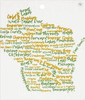 Wash Towel - Wisconsin Green Gold