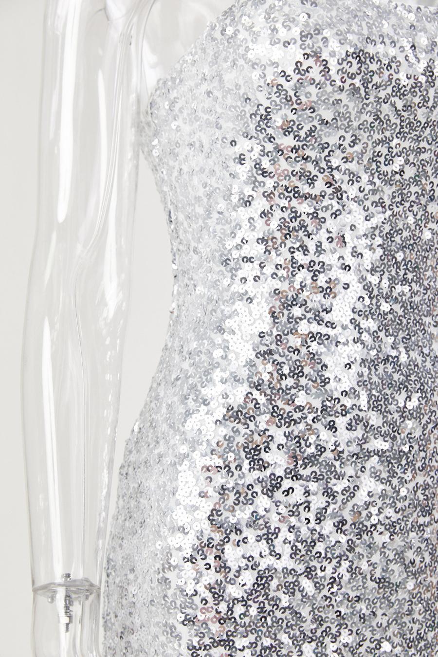 High quality sexy slight stretch sequined sling mini dress new add color