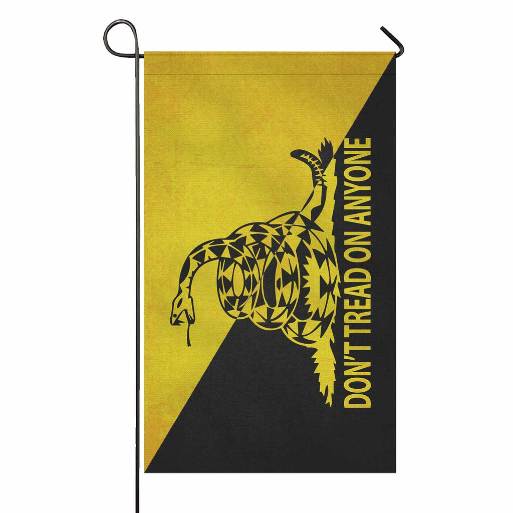 Don't Tread - Ancap Snake Two Sided Flag