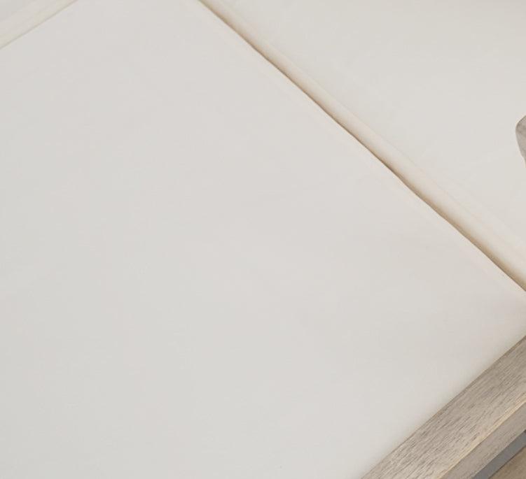 Outdoor Daybed, Patio Daybed with Four Pillows, Wooden Outdoor Bed with Curved Armrests for Poolside, Backyard, Garden