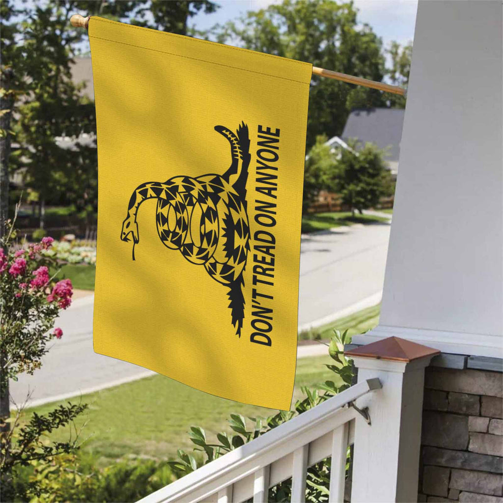 Don't Tread on Anyone Two Sided Flag
