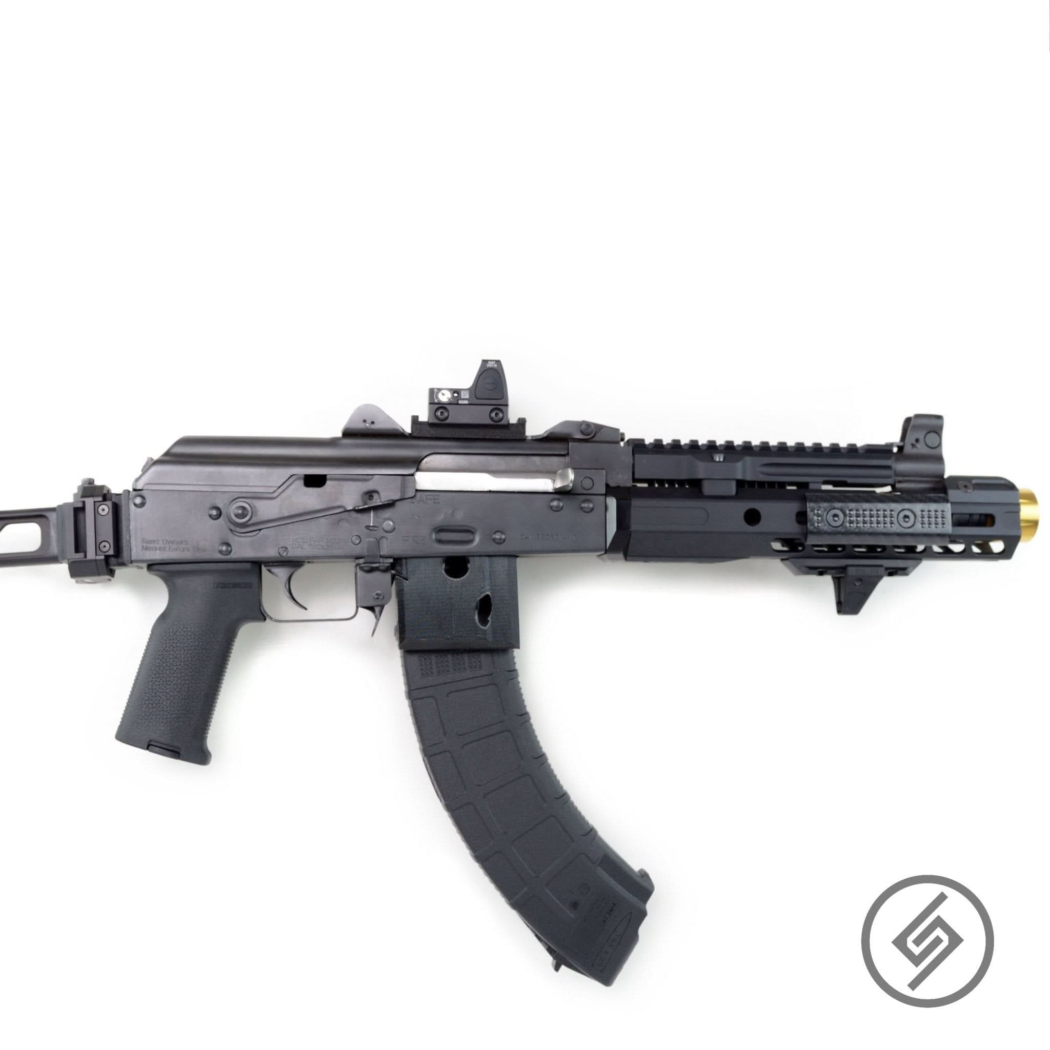 AK-47 Rifle + PMAG Wall Storage Hook