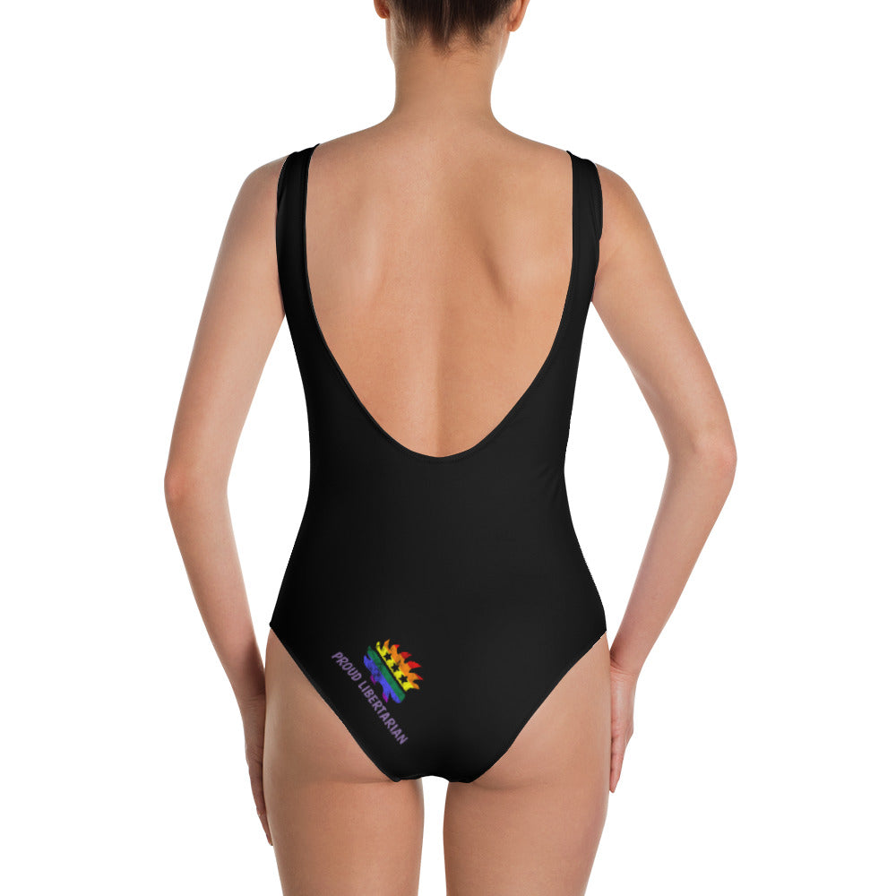 LGBTQ Pride Porcupine One-Piece Swimsuit