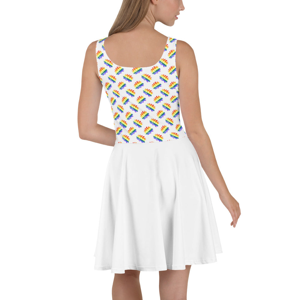 LGBTQ Pride Porcupine Skater Dress